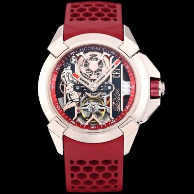 Jcob & Co Factory XCR7 Rose Gold Steel Case Diameter 44mm Watch